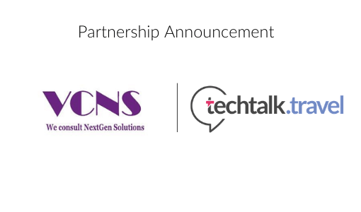 Partnership Announcement l VCNS Global and techtalk.travel