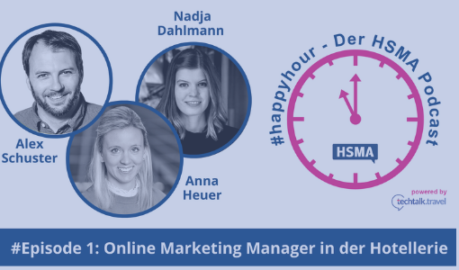HSMA Happy Hour [GERMAN]- Episode 1 - Was macht eigentlich ein Hotel Online Marketing Manager?